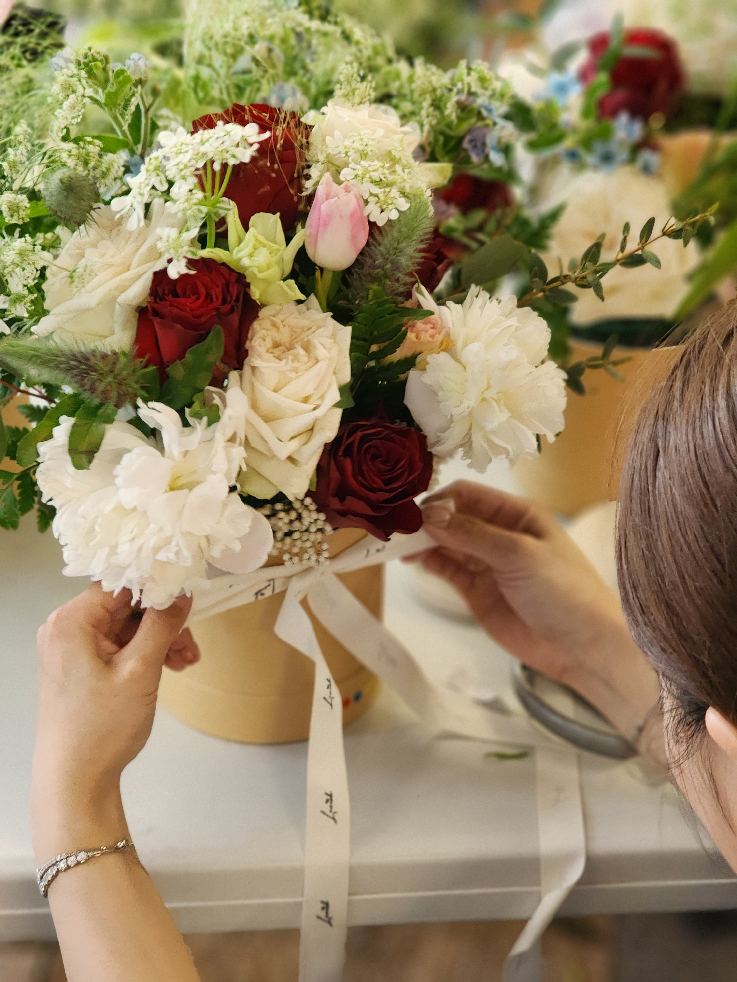 工作坊 花藝工作坊 Lavish Florist 員工福利 團建活動 團建 香港花店 網上花店 Workshop 親子活動 花藝創作