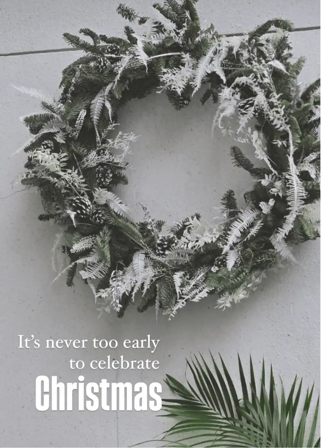 Lavish - 冰雪主題聖誕花環