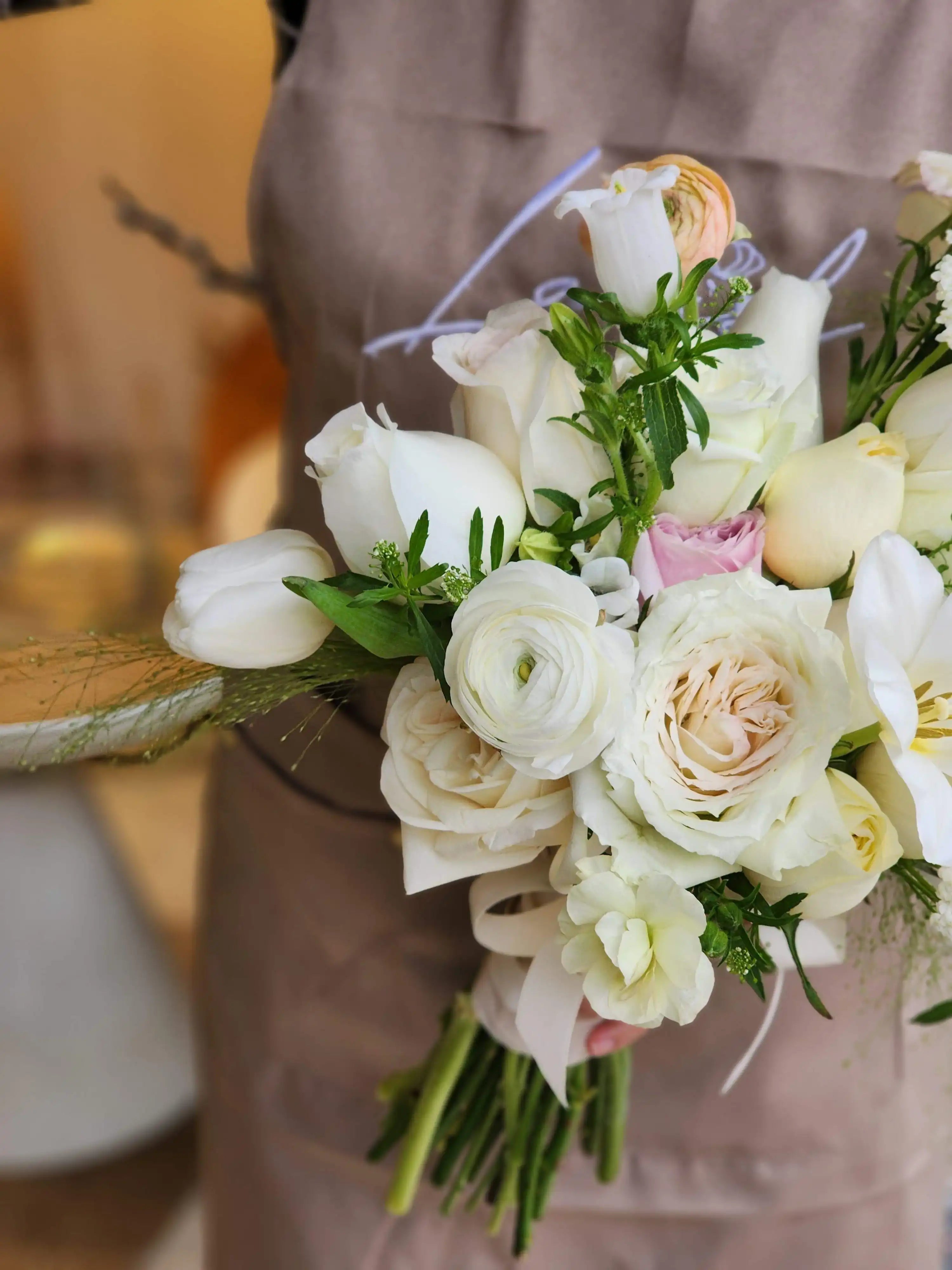 Bridal Bouquet Lavish Florist 新娘手棒花 花球 新娘花球 手棒花 結婚花 結婚花球