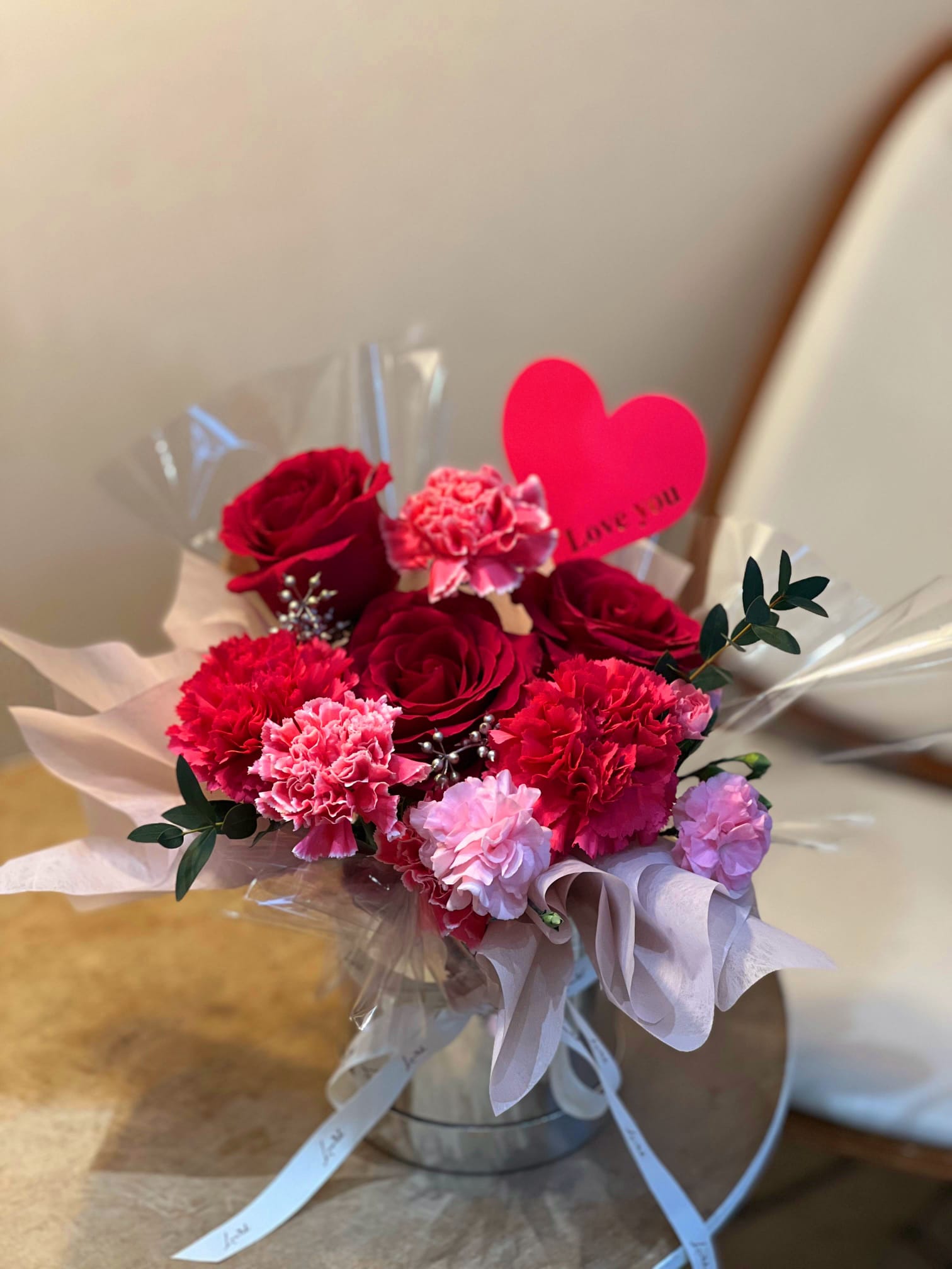 Elegant Pink - Flower Box