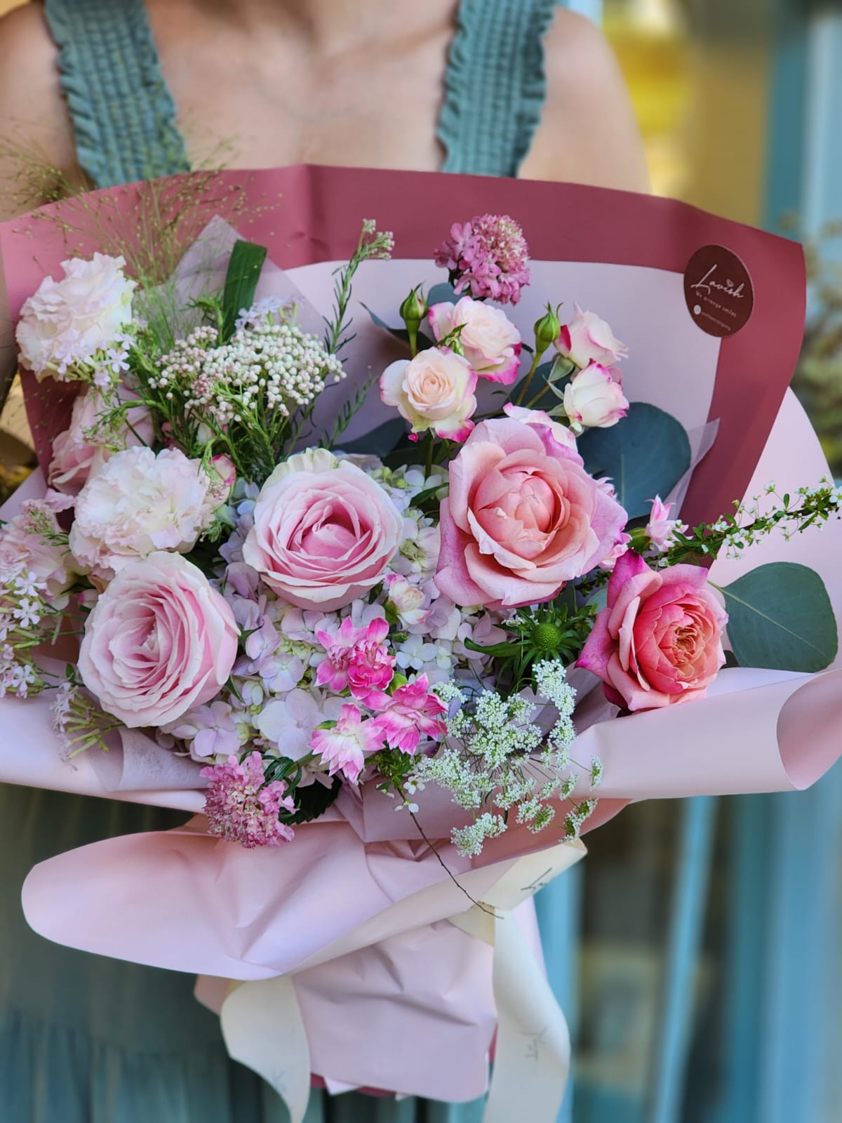 WEDDING THANK YOU BOUQUETS 感謝花束 lavish florist 婚禮 孝敬父母