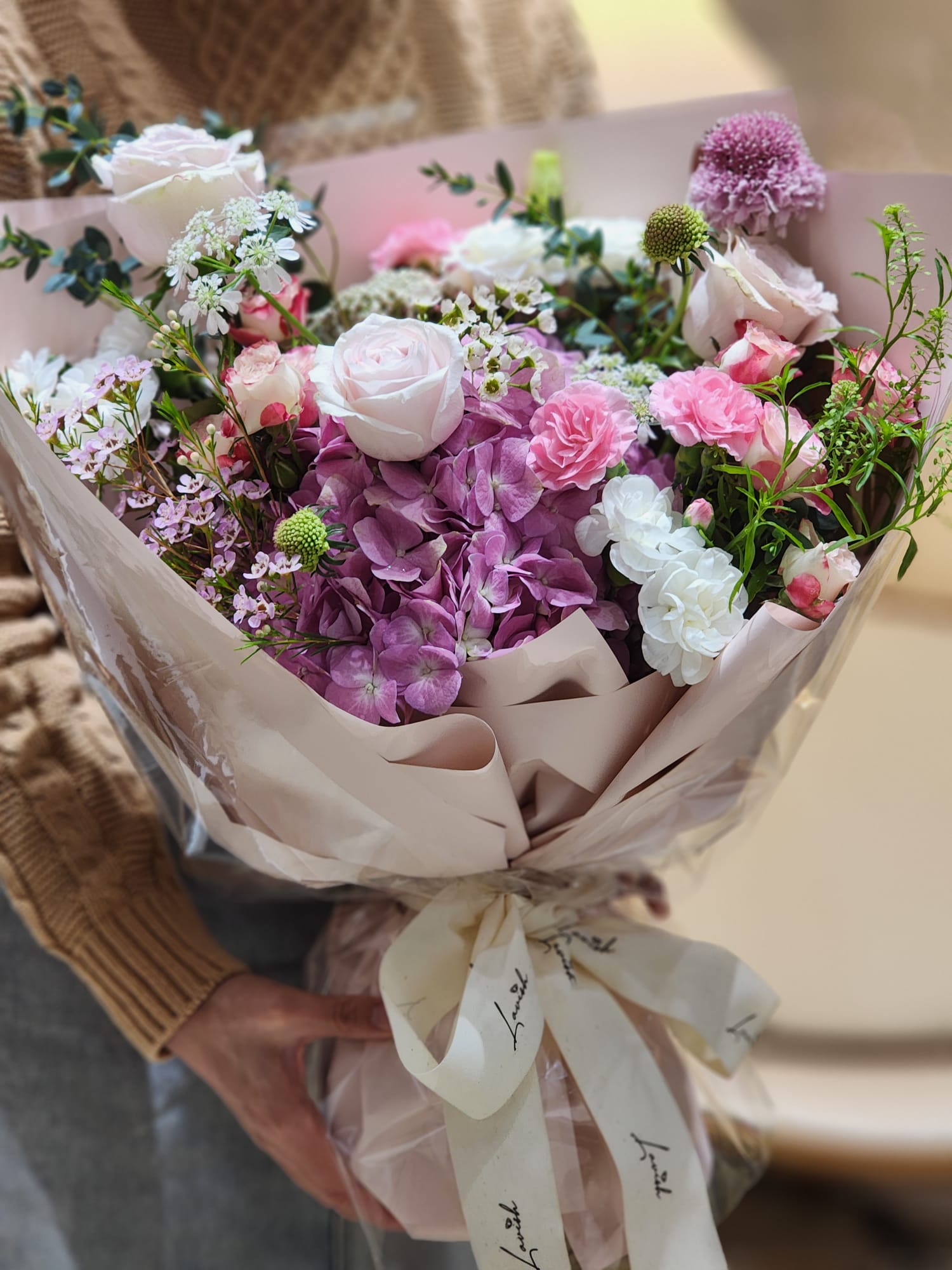 WEDDING THANK YOU BOUQUETS 感謝花束 lavish florist 感恩花 婚禮 孝敬父母