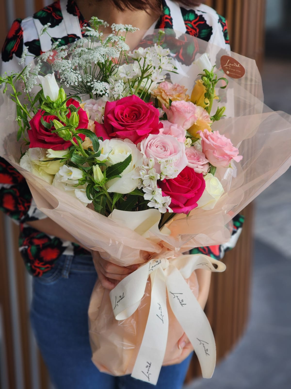 母親節花束 母親節花 母親節 母親節送花 Lavish Florist Mother Day's Bouquet 母親節禮物 驚喜 浪漫 即日送花 香港花店
