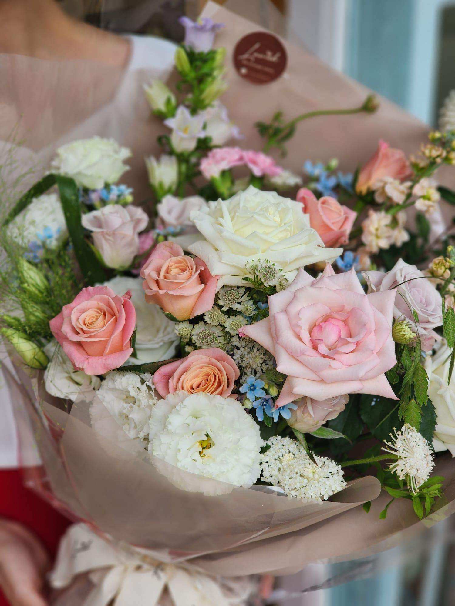 Barbie - Pink Rose Bouquet - Lavish Florist