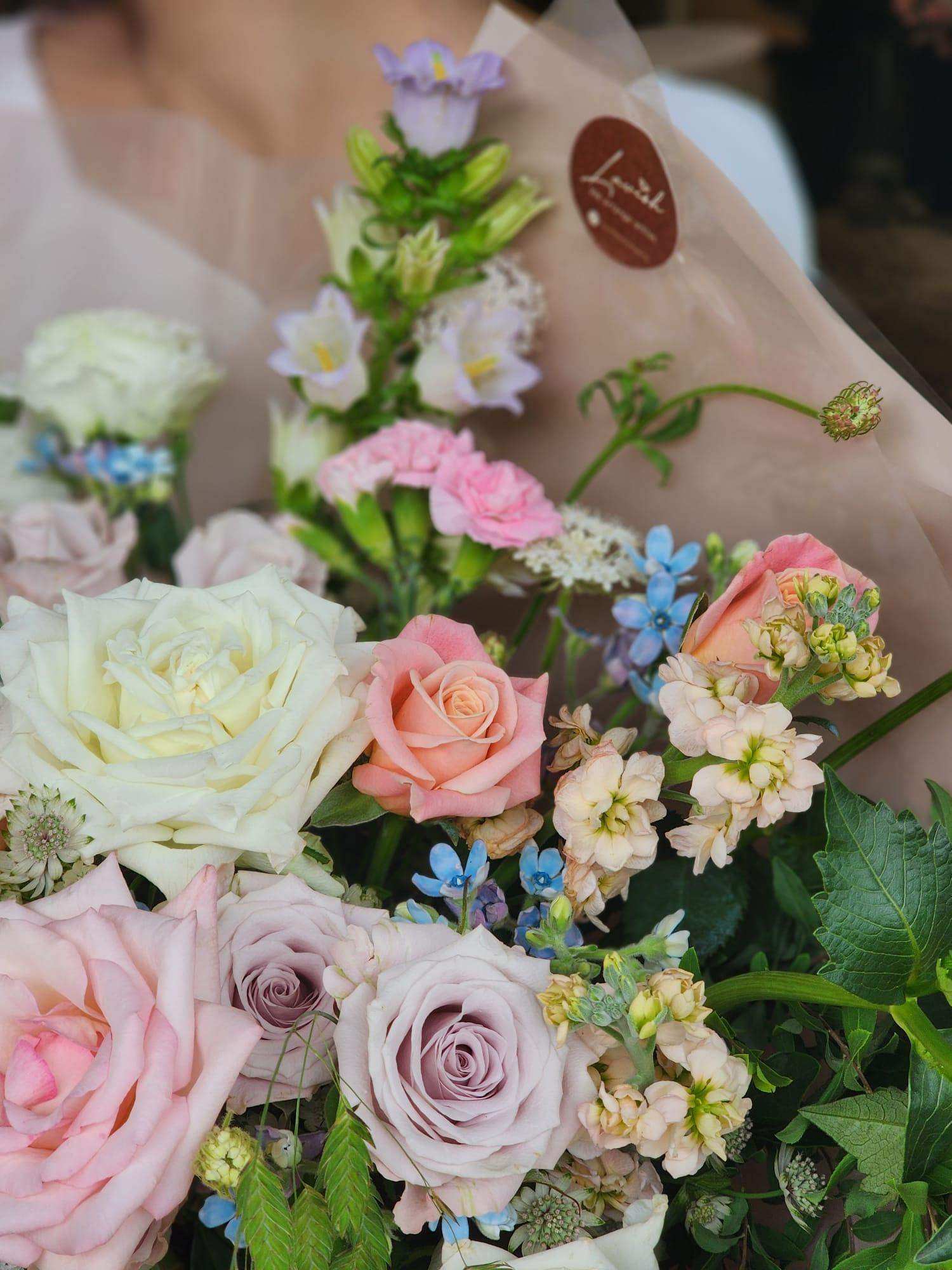 Barbie - Pink Rose Bouquet - Lavish Florist
