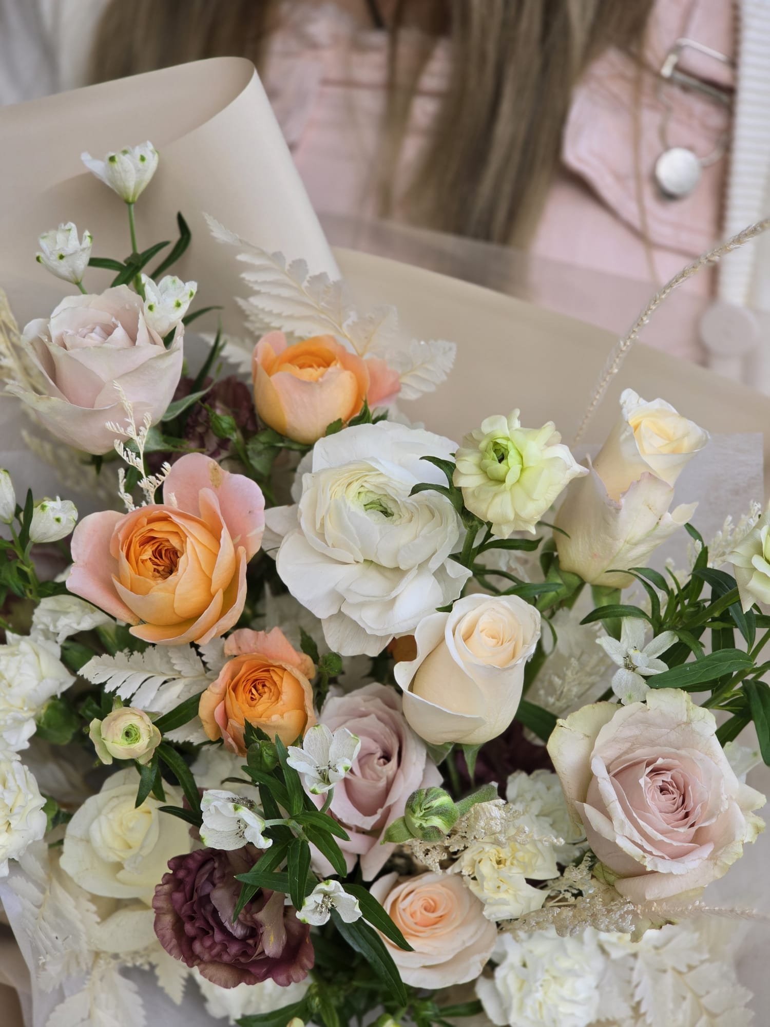 Creamy Claire - 頂級花束