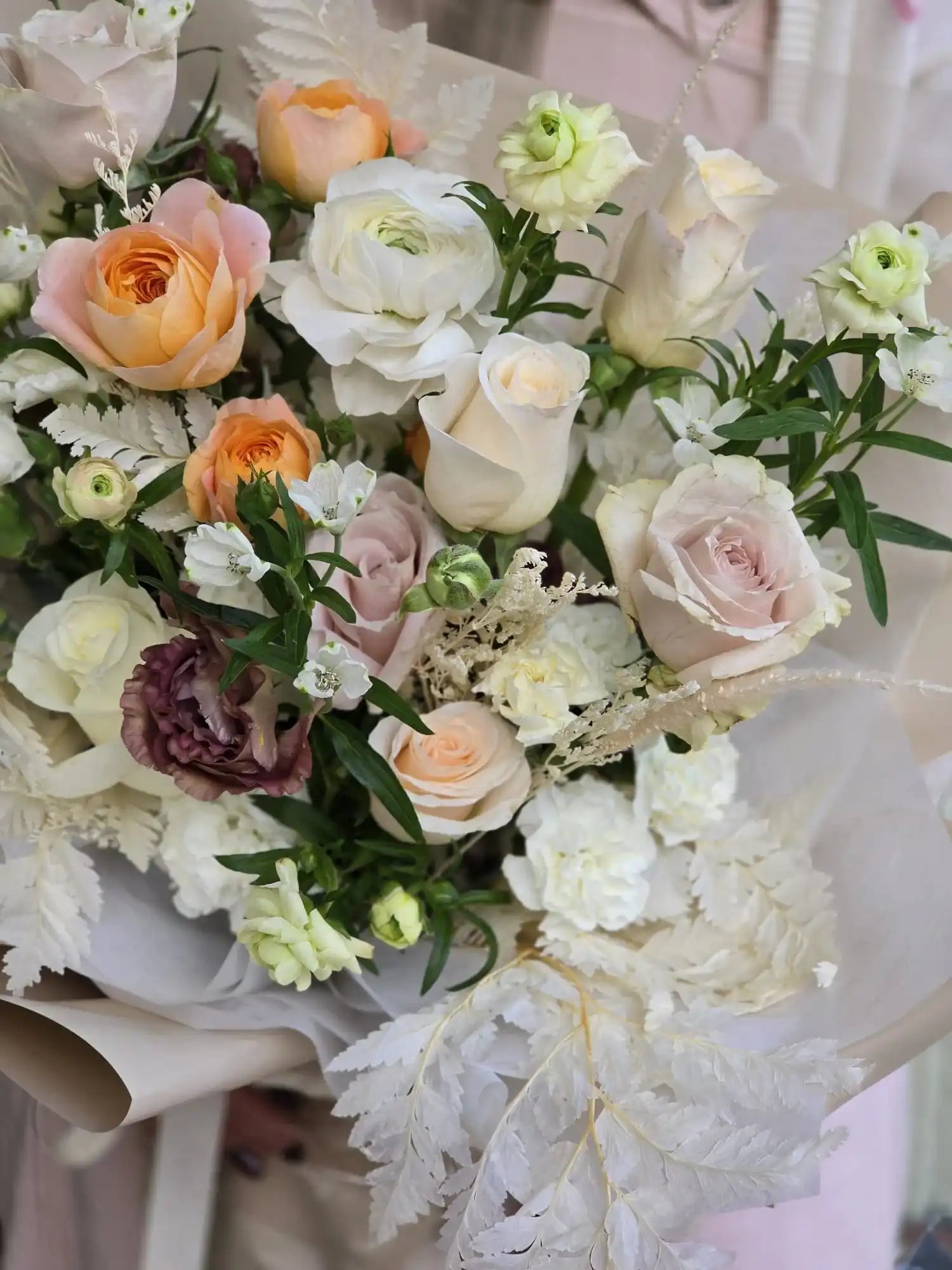 Creamy Claire - 頂級花束