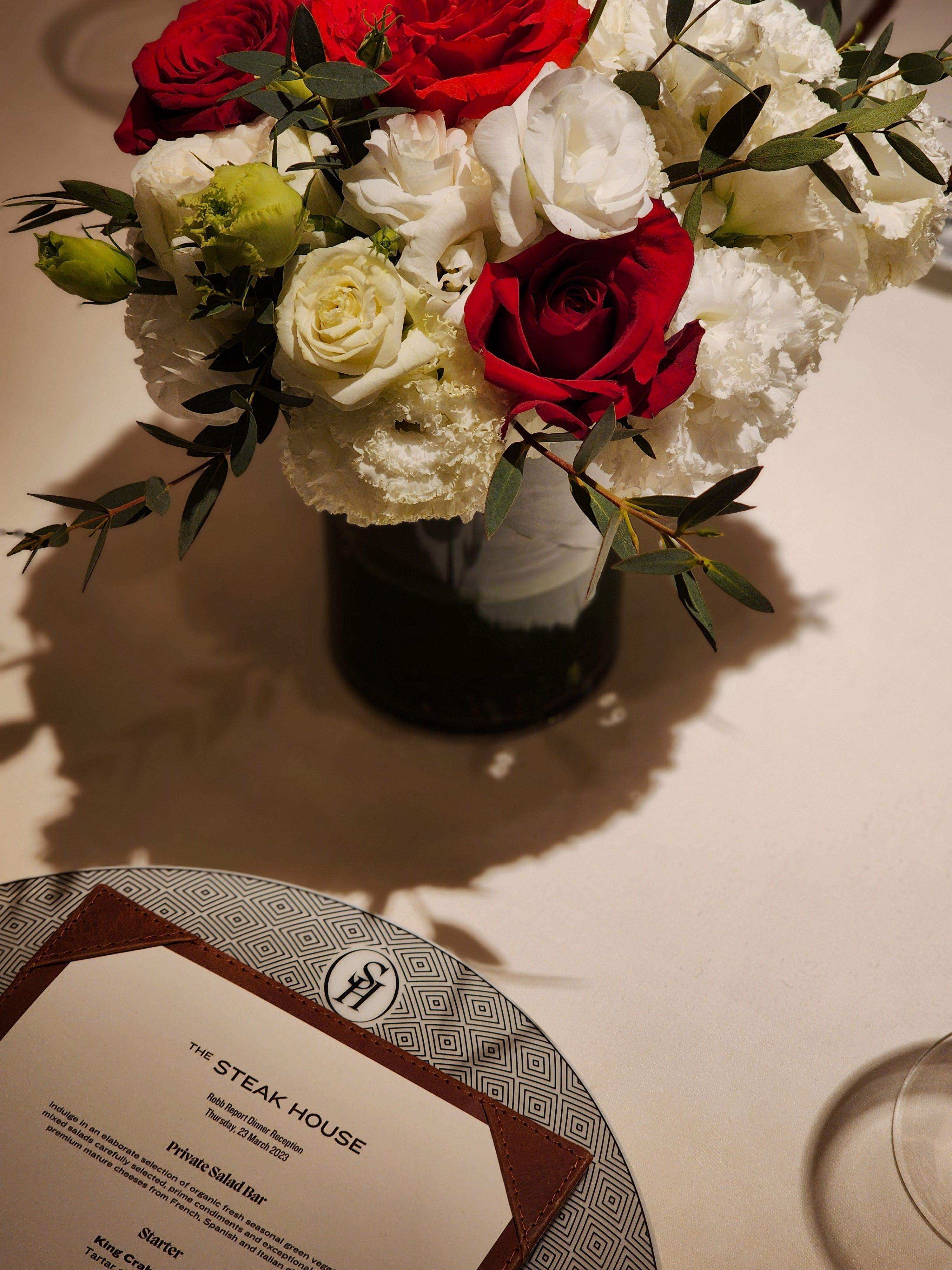 Head Table Fresh Flower Centerpiece - Lavish Florist