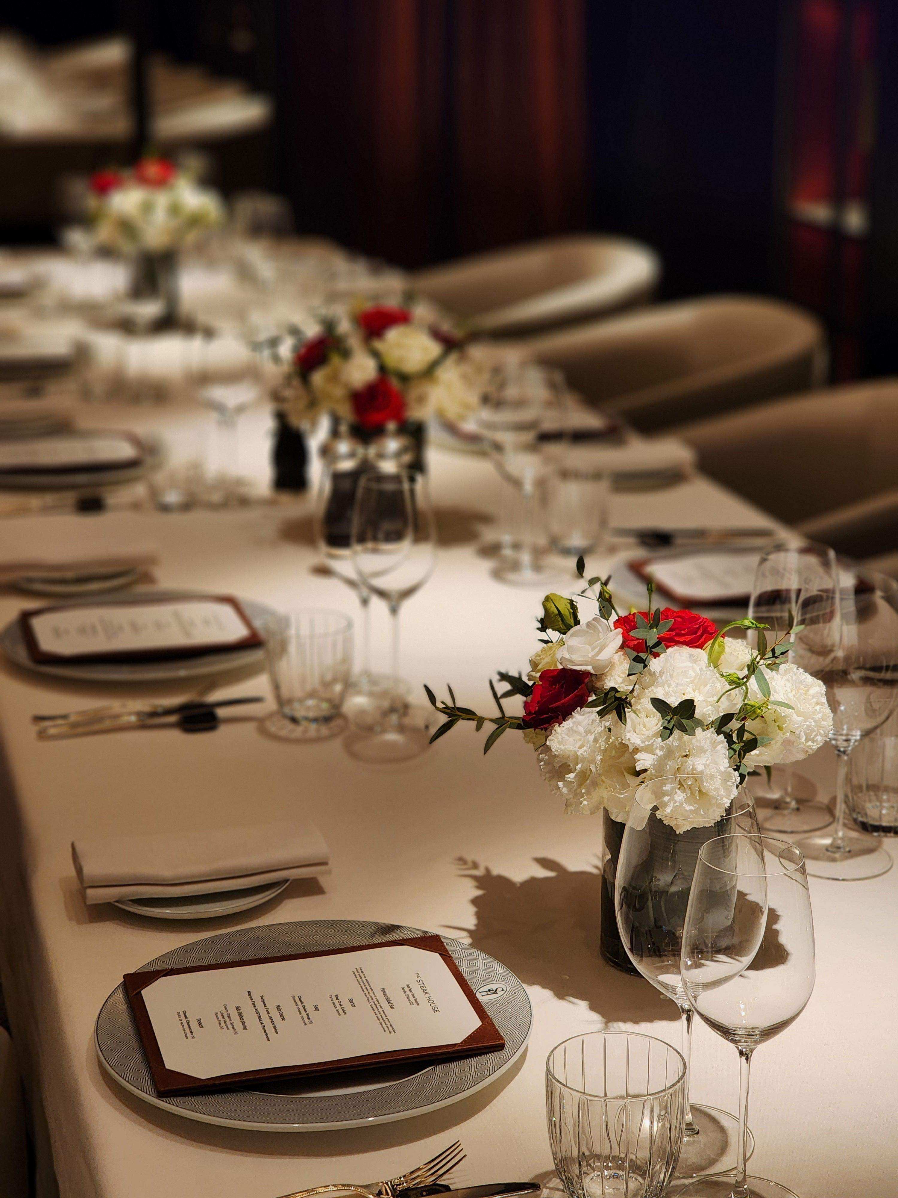 Head Table Fresh Flower Centerpiece - Lavish Florist