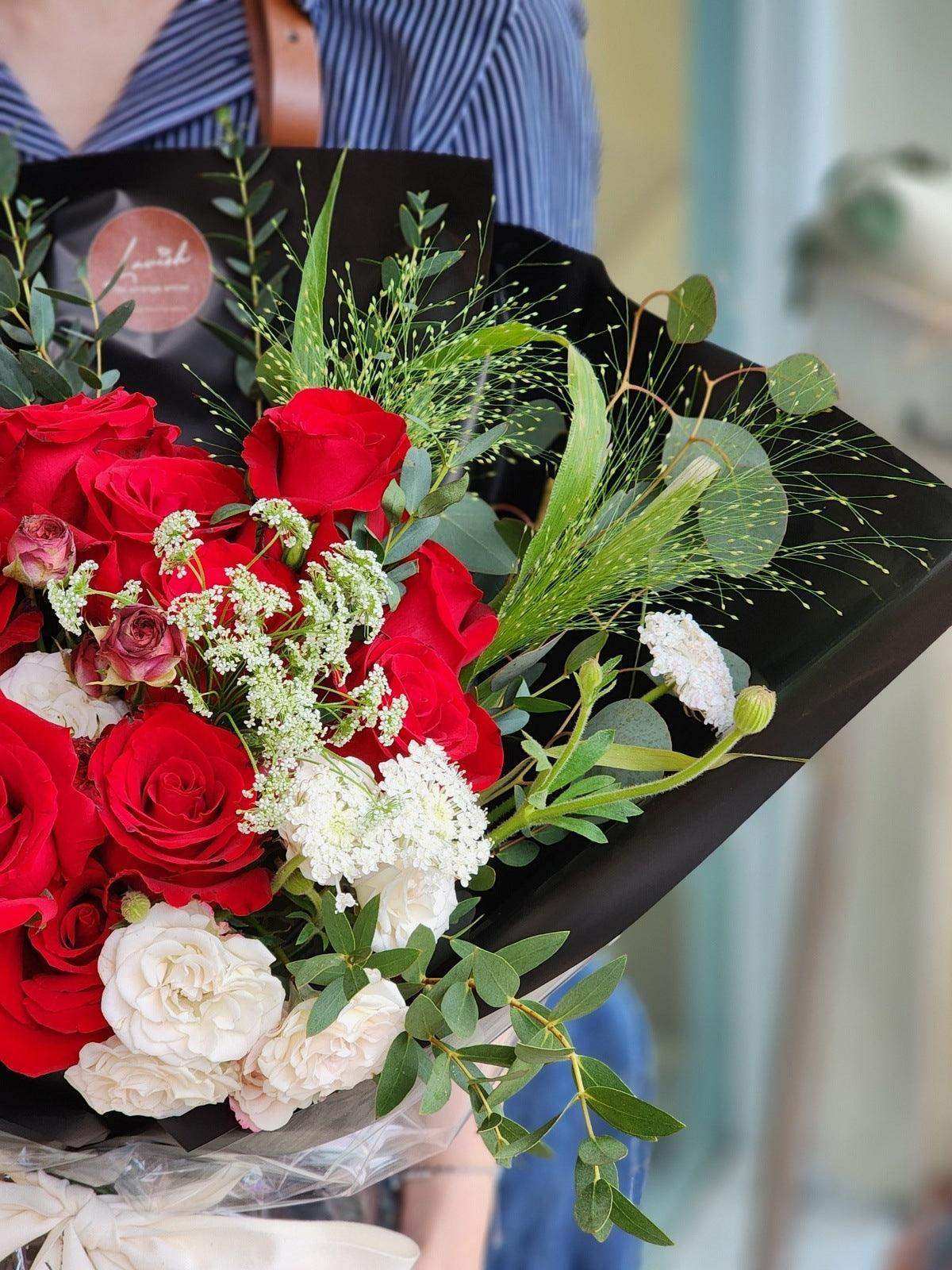 Red Rose Paradise 紅玫瑰 紅玫瑰花束 Lavish Florist 即日送貨 香港花店 網上花店