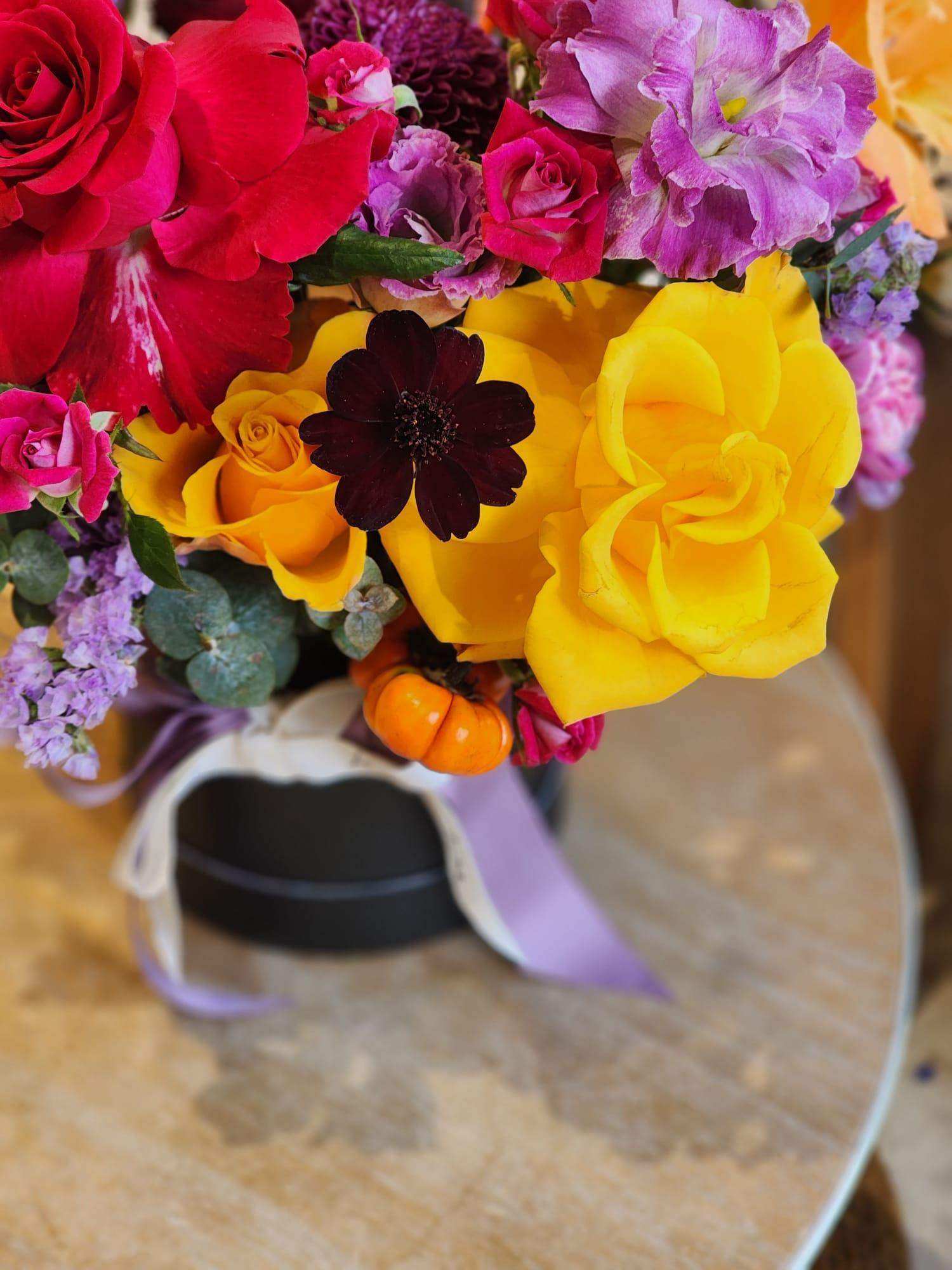 Pumpkin - Flower Box - Lavish Florist