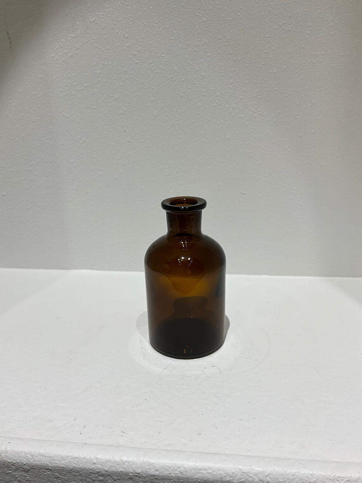 Vase - dark glass jar