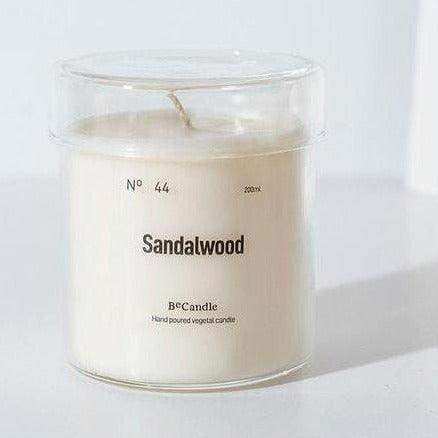 BeCandle Sandalwood Scented Candle 200g - no.44