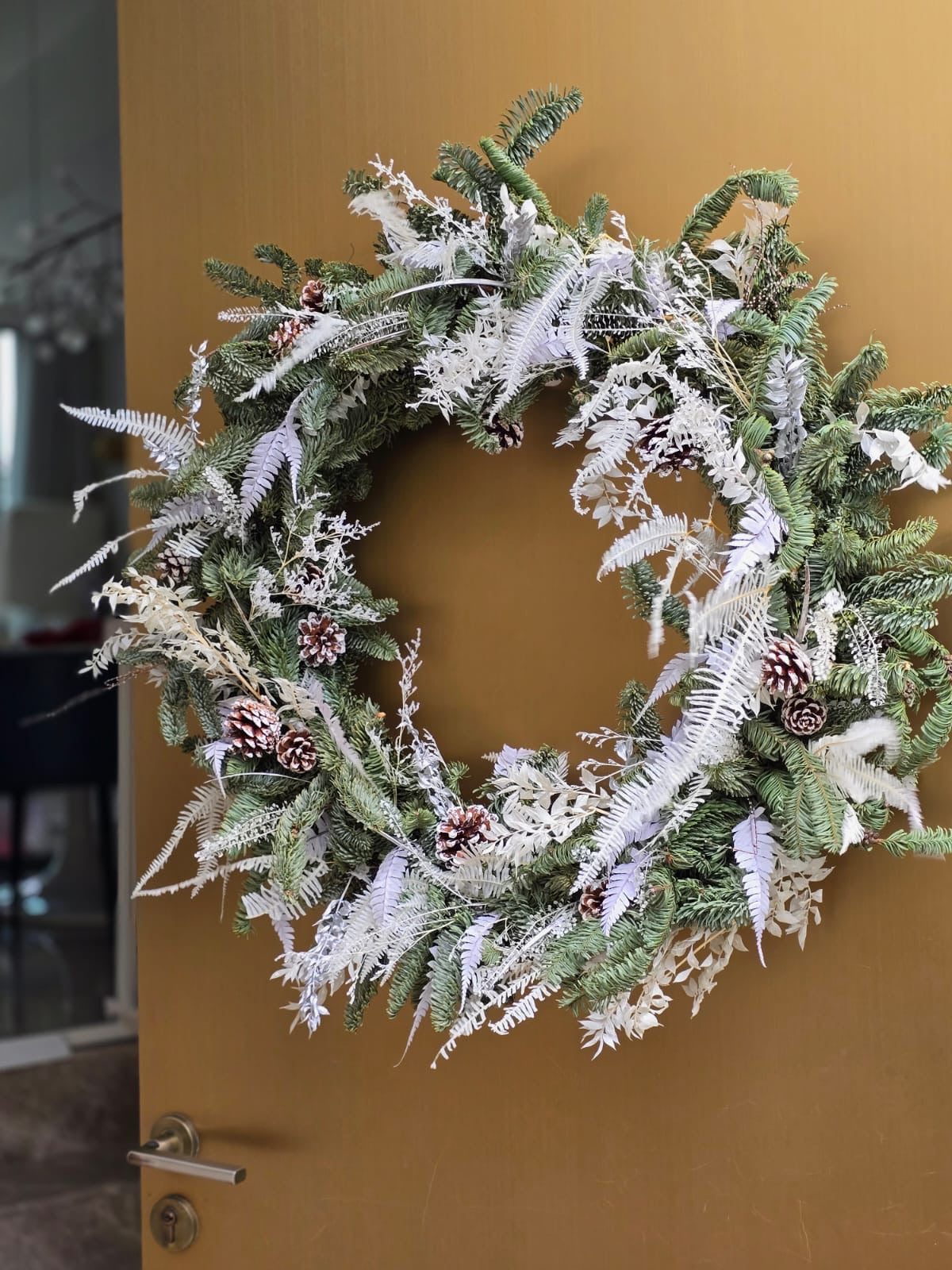 Lavish - Snowy Themed Christmas Wreath