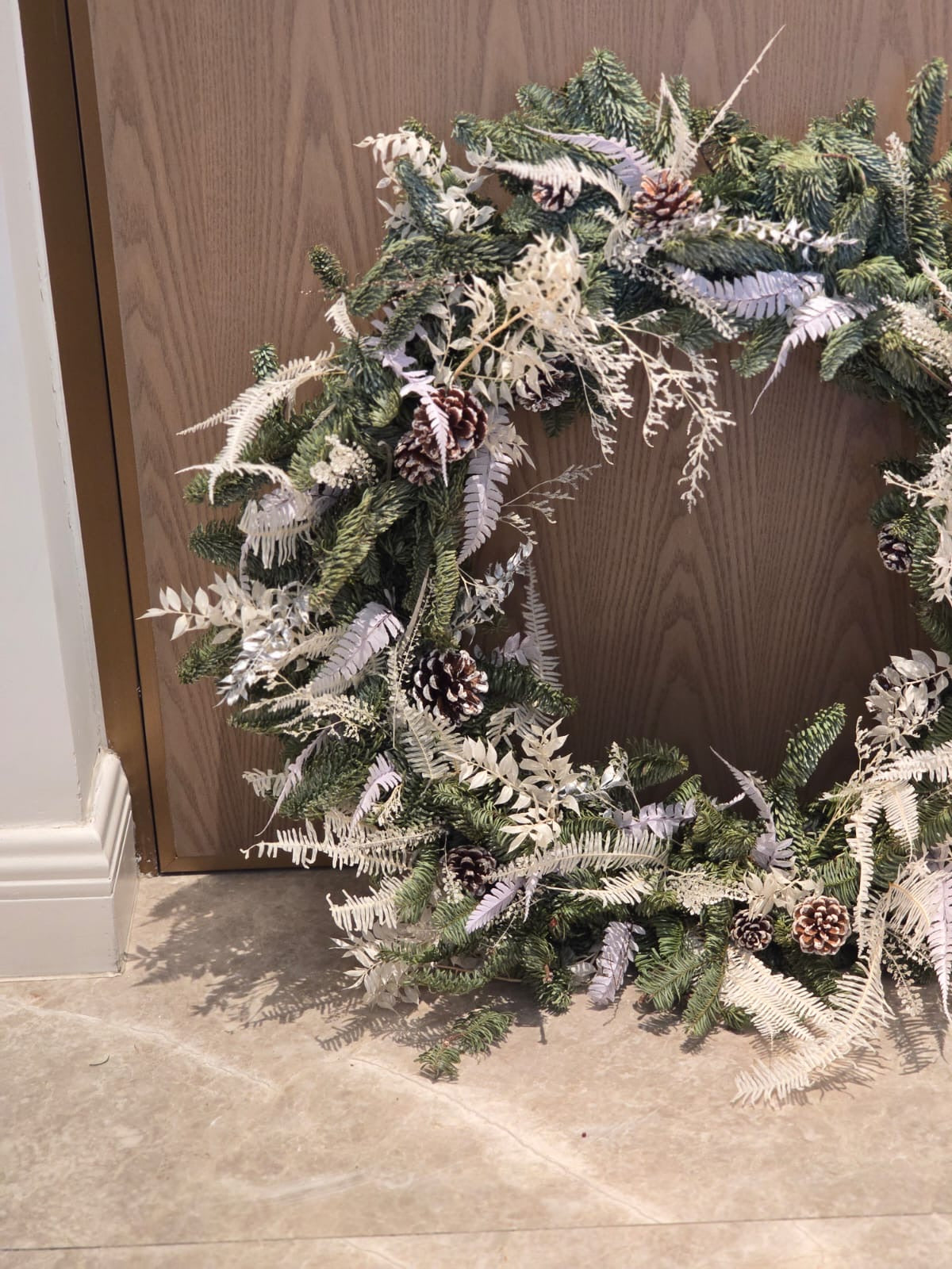 Lavish - Snowy Themed Christmas Wreath