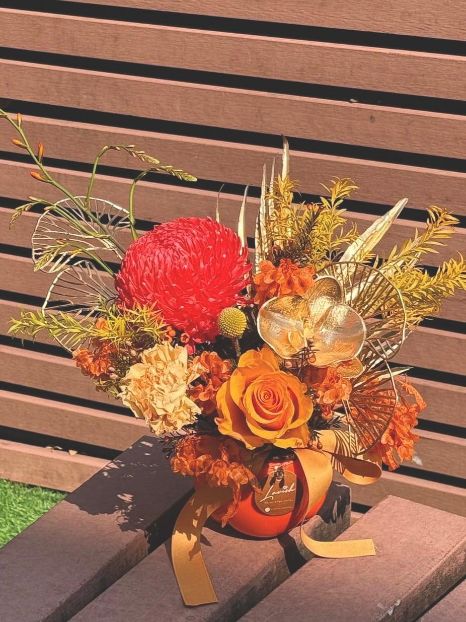 【萬事如意】新春柿子花藝工作坊