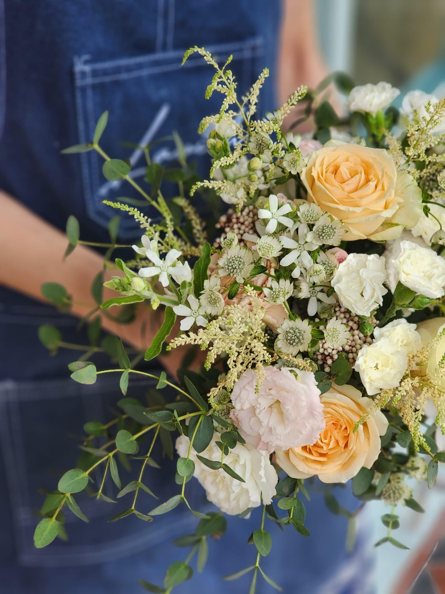 Greenery - Rose Bridal Bouquet