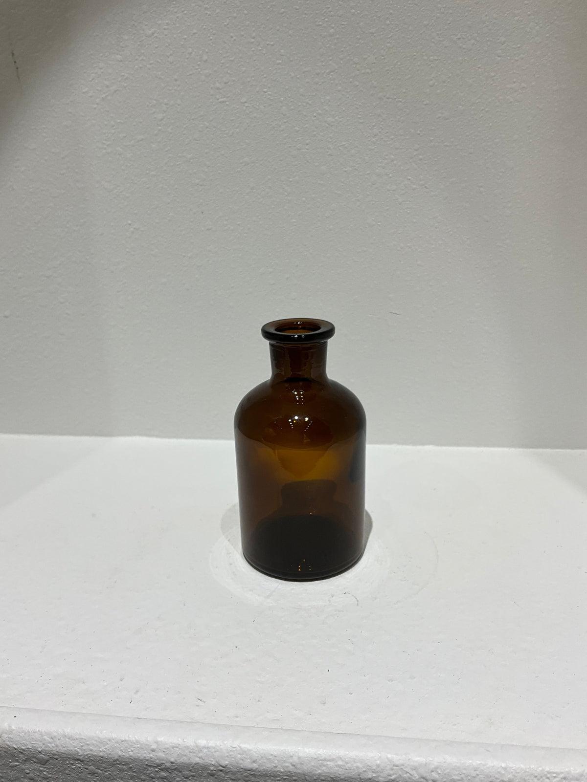 Vase - dark glass jar