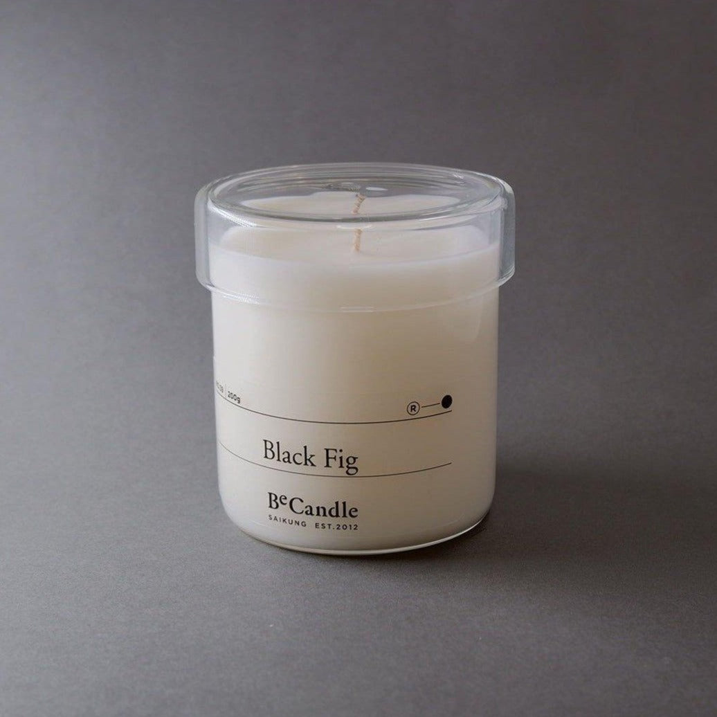 BeCandle Black Fig Scented Candle 200g - No.39
