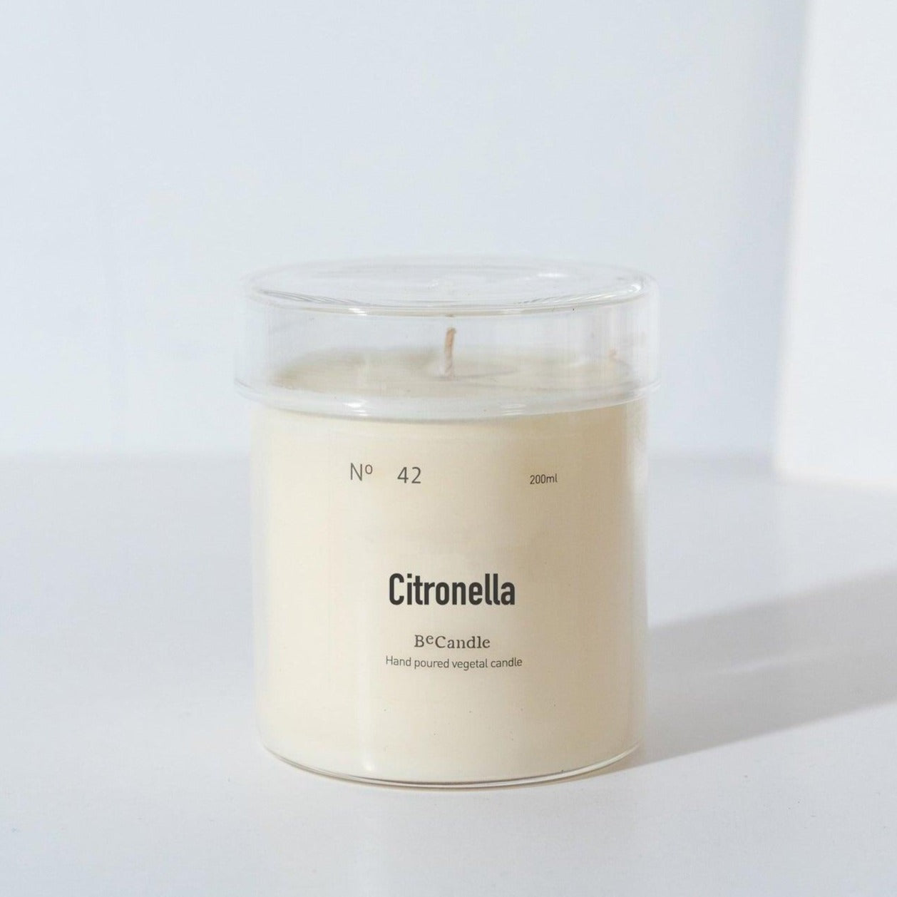 BeCandle Citronella Scented Candle 200g - no.42