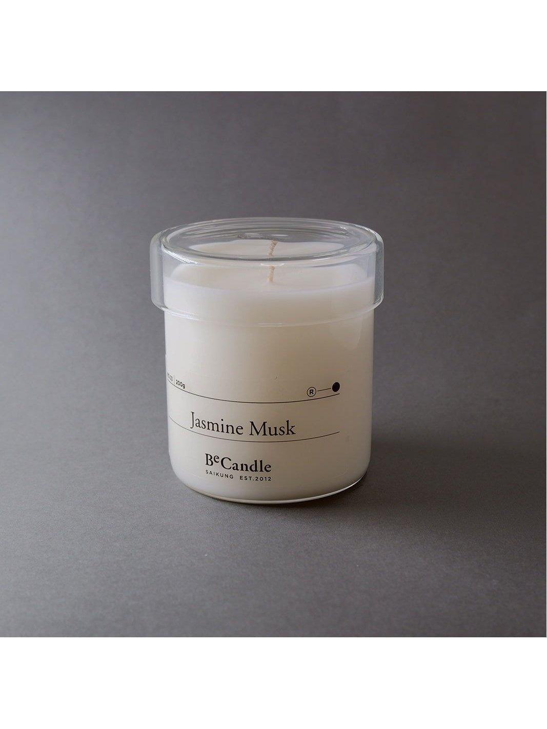 BeCandle Jasmine Musk Scented Candle 200g - No.33
