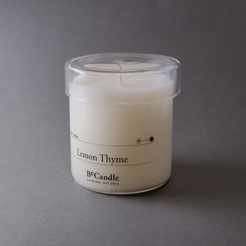 BeCandle Lemon Thyme Scented Candle 200g-No.95