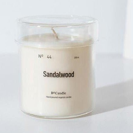 BeCandle Sandalwood Scented Candle 200g - no.44