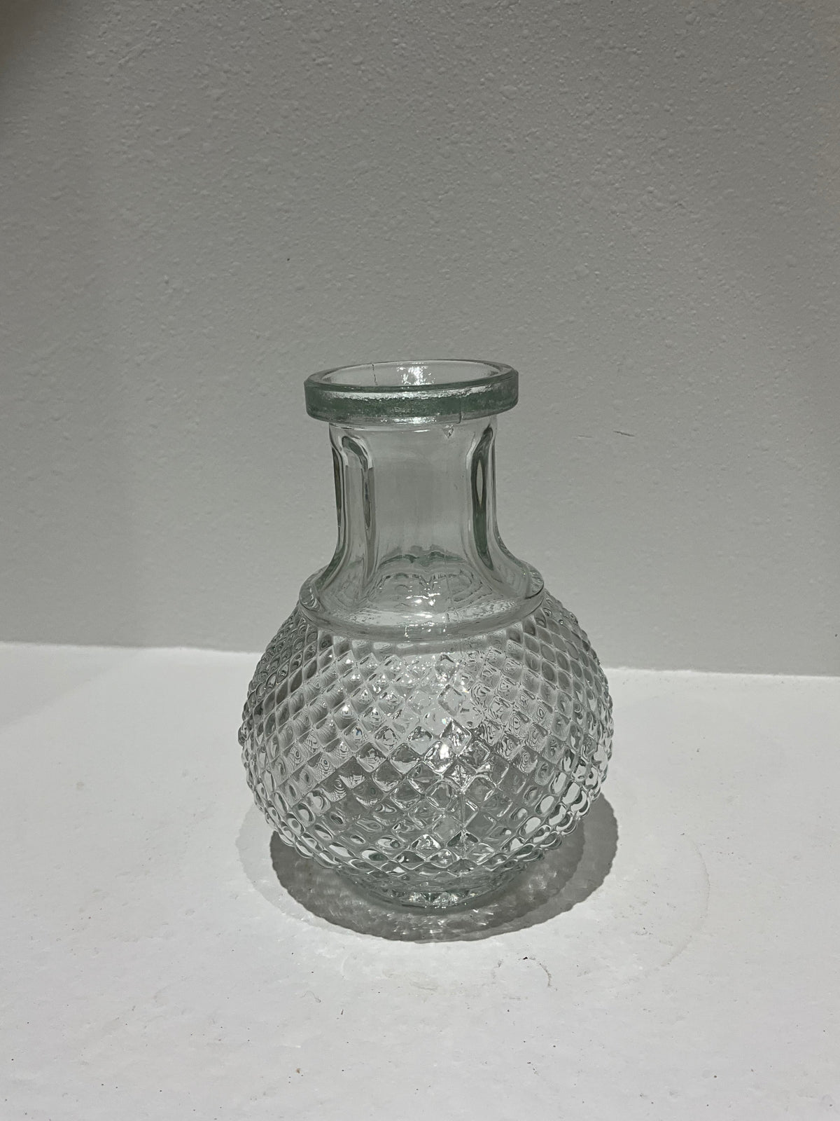 Vase - textured glass vase